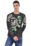 Cl476 Neon Patterned Sweatshirt