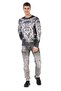 Cl449 Wash Printed Thin Men's Sweatshirt - 6