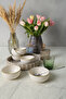وعاء Bronze Bloom Cloud، 6 قطع، مقاس 12 سم - 22928 - 2