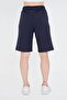 Women's Cotton Capri Navy Blue 7003-L - 6