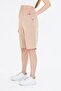 Woman's cotton capri beige 7003-b - 6