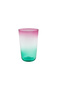 Renard Set of 4 Soft Drink Glasses - Pink/Green - 3