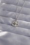 316L Steel Chain Silver Color Zircon Stone Polar Star Necklace - Tj-Bko9012