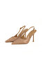 Dalida Patent Leather Lace Detailed Heeled Shoes