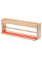 Paper Holder with Trowel Roll Storage, Birch