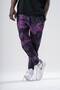 Batik Washed Baggy Trousers with Elastic Waist - 2