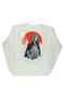 Lenithra Tokyo Revengers Mikey Anime Back Printed Unisex Oversize White Sweatshirt - 2