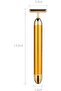 Beauty Bar 1Pc 24K Gold Electric Vibration Facial Massage Roller - 4