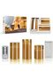 Candle Flameless Led, Real Wax Fake Wick Moving Flame Faux Wickless Pillar - 8