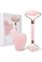 Gua Sha Facial Tools, Anti-Aging Jade Roller Massage and Gua Sha Set, Facial Skin Care Tools Muscle