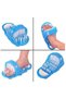 Easy Feet Foot Cleaner Easyfeet Foot Scrubber Brush Massager Clean Bathroom Shower Clean Blue Slippe - 6