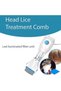 Chemical-Free Electric Head Lice Treatment Comb – Safe Lice & Eggs Remover with 3 Replacement Filt - 3