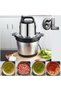 6 Liter Electric Food Chopper, Food Processor, Personal Blender, Electric Meat Grinder with 2 Speeds - 5