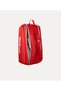 Super Tour Red 9-Piece Racquet Holder New Season Tennis Bag - 4