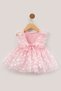 Baby Girl Dress Girls' Dress Birthday Party Wedding Dress Lace Short Sleeve Lined Dress - 7