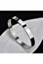 Silver Color Flat Cardier Model Bracelet Handcuffs