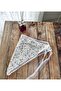 Self-Tie Cotton Hair Bandana – Stylish Design with Lace - 4