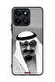 غطاء حماية لهاتف Honor Play 60 Plus 5G صورة الملك عبدالله مبتسمًا