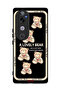 غطاء حماية لهاتف Vivo V40 5G - دب جميل