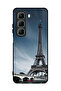 غطاء حماية لهاتف Infinix Hot 50 5G بتصميم برج إيفل