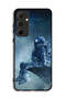 غطاء حماية لهاتف Samsung Galaxy A35 5G بتصميم رائد فضاء متعب