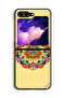 غطاء حماية لهاتف Samsung Galaxy Z Flip6 بنمط ماندالا دائري