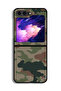 غطاء حماية لهاتف Samsung Galaxy Z Flip6 بنمط مموه