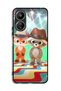غطاء حماية لهاتف Xiaomi Redmi 13C بطبعة أرانب