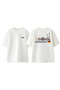 Germany 2 Design Back Printed Cotton White Oversize T-Shirt