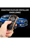 Mercedes-Benz Compatible A, B, C, E, S, g Series, Cla, Cle, Gls, Gla, Glb, Glc, Amg, Gold Edge Tpu Key Case Cover (White) - 4