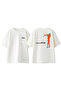 Depeche Mode 5 Design Back Printed Cotton White Oversize T-Shirt