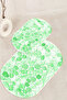 Digital Printed 3D Non-Slip Base Washable Oval Bath Mat Set of 2 Toilet Seats - 4