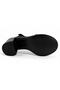 2420Genuine Leather Casual Women's Sandals-Black - 4
