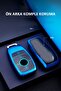 Mercedes-Benz Compatible A, B, C, E, S, g Series, Cla, Cle, Gls, Gla, Glb, Glc, Amg, Glossy Tpu Key Case Cover (Blue) - 5
