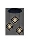 40W Ceiling Lights, Black, Tulip Cone Disc pendant light for Bedroom, Kitchen, Living Room