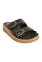 D25Yt-1145 Orthopedic Soft Leather Women's Slippers