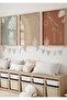 Natural Wood Framed Uv Printing 3-Piece Abstract Animal Pattern Painting Set Modern Children's Room Wall Decoration - 2