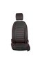 Opel Antara Leather Auto Seat Cover Front Rear Set Dressing Model Black Red Original Model - 5