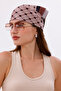 Dusty Rose Chain Patterned - Efes Model Scarf Estascarf - 3
