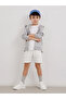 Solid Shorts with Drawstring - 2
