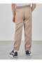 Solid Mid Rise Joggers with Drawstring - 4