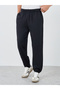 Pack of 2 - Solid Terry Relaxed Fit Elasticated Cuff Joggers - 2