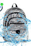 Luxury Patterned Medium Size Backpack with Monkey Keychain Gift - 6