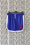 Anarchy Printed Piping Detailed Sports Training Shorts