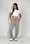 Women's Adjustable Waist Striped Pocket Trousers Black - 4