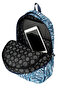 Luxury Patterned Medium Size Backpack with Monkey Keychain Gift - 4