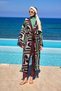 Marina Brown Design Kimono - Abu Dhabi Fashion Show Selection P2510 - 4