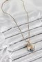 316L Stainless Steel Exquisite Tree with Butterfly and Pearl Detailed Necklace Women's Jewelry Gift Option - 2