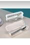 3-Piece Fork Spoon Knife Storage Box, Makeup, Pen, Toothbrush, Multi-Purpose Organizer