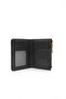 Women's Zippered Card Holder Wallet - Leather Look, Coin Compartment - 5